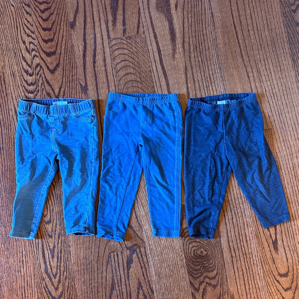 18M Blue Jeans Set